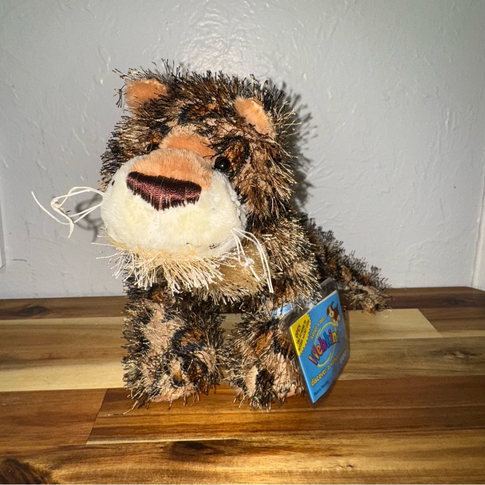 Webkinz Ganz Leopard (HM031) Stuffed Animal With New Unused Sealed Code!